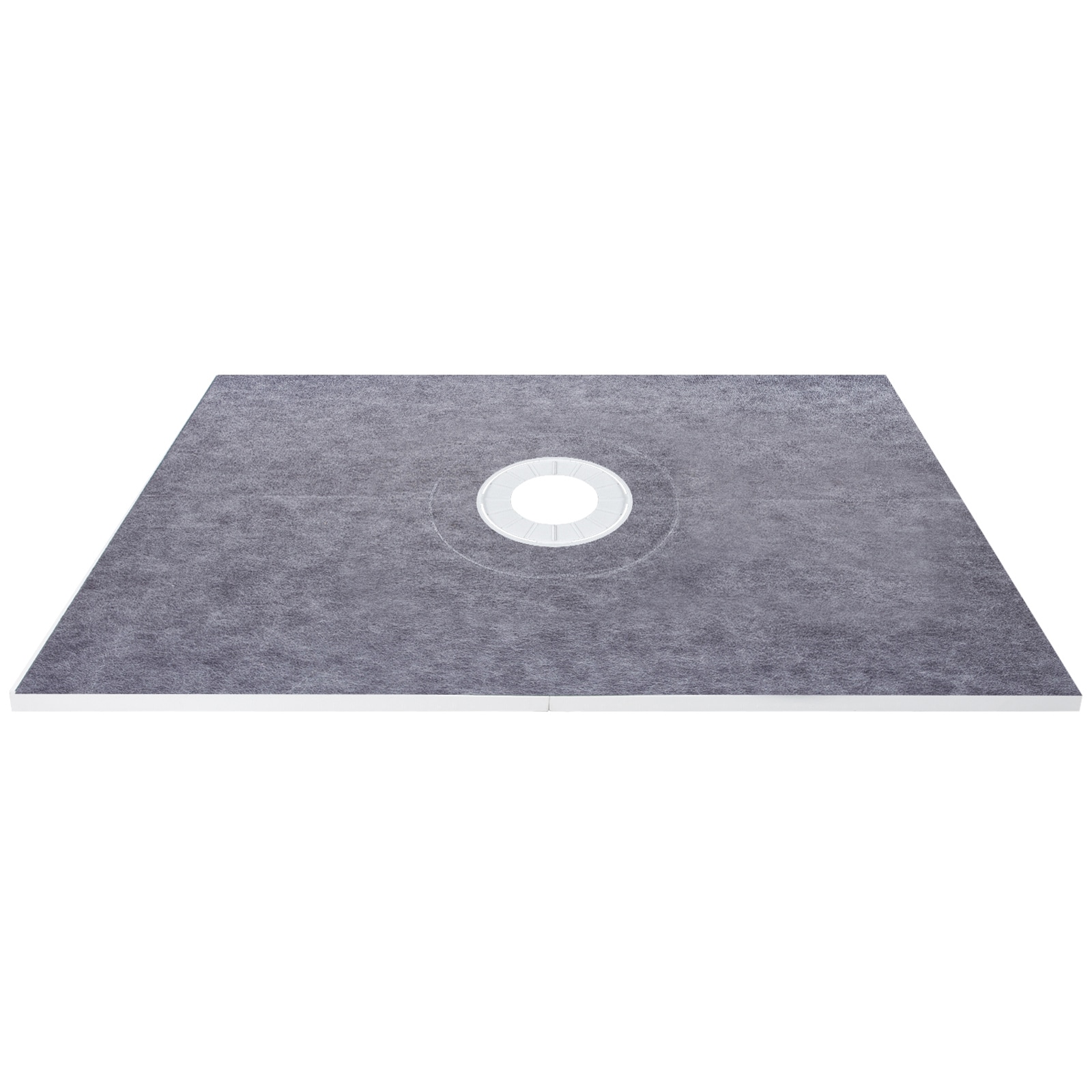 Shower Curb Kit With Abs Bonding Flange And Stainless Steel Grate_voghion.com